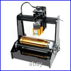 DIY Cylindrical Laser Engraving Machine Engraver Printer for Metal Steel Iron