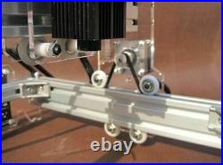 DIY Laser Engraving Machine Blue-Violet CNC Engraver Cutter 17x20cm 100MW US
