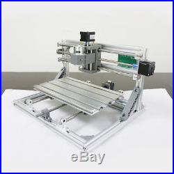 DIY Mini 3 Axis 3018 CNC Laser Machine Pcb Milling Wood Router Engraver Printer