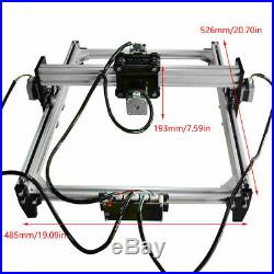Desktop Laser Engraving Machine DIY Logo Marking Printer Engraver Cutting 500mW