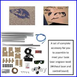 Desktop USB CNC Laser Engraver Printer Metal Marking Machine Wood Cutter DIY Kit