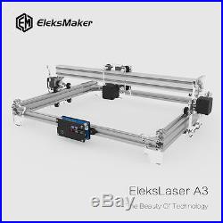 EleksMaker EleksLaser-A3 Pro 2500mW Laser Engraving Machine CNC Laser Printer US