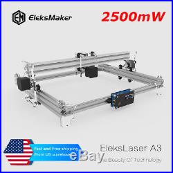 EleksMaker Engraving Laser Cutting Machine A3 Pro 2500mW USB Wood Engraver