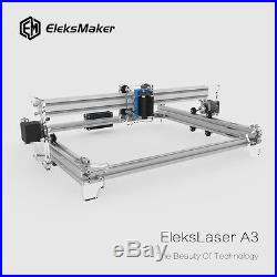 EleksMaker Engraving Laser Cutting Machine A3 Pro 2500mW USB Wood Engraver