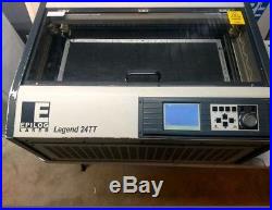 Epilog Laser 24 TT ROTARY 45w laser engraver engraving machine universal trotec