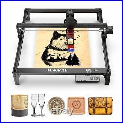 FUMORCLU 50W Laser Engraving Cutting Machine DIY Engraver 410x410mm Laser Cutter