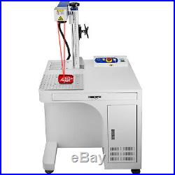 Fiber Laser Marking Machine 30W Cabinet Type Marker Metal&Non-Metal Engraver