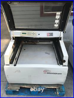 Gravograph LS900 Laser Engraving Machine LOT OF 2 AS IS