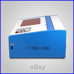 High Precise 40W CO2 Laser Engraving Cutting Machine Engraver Cutter USB Port