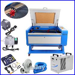 High Precise 80W CO2 USB Laser Cutter Engraving Cutting Machine with Water Chiller
