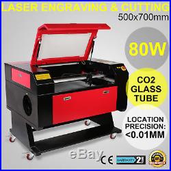 High Precise 80w Co2 Laser Engraving Cutting Machine Engraver Cutter Usb Port