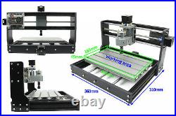 In USUpgraded 3018 Pro CNC Router Engraving Laser Machine Milling Cutting Wood
