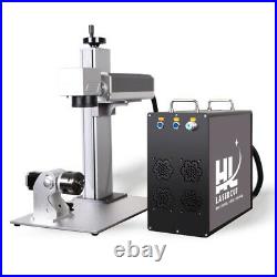 JPT 30W Fiber Laser Marking Machine 175x175mm Engraving Steel Metal EzCad2