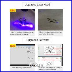 KKmoon Automatic K5 3000mW Laser Engraving Machine USB DIY Carving Engraver Y5V5