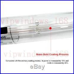 L1200mm Co2 Laser Tube 60W D55mm Glass Head for CO2 Laser CNC Engraving Machine