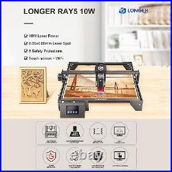 LONGER Ray5 10W Laser Engraver CNC High Accuracy Cutting and Engraving R0R9