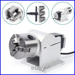 Laser Axis 80mm Rotary Shaft Attachment Laser Marking Engraving Machine Rotating