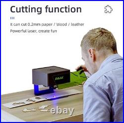 Laser CNC Diy DJ6 Laser Engraving Machine 3000mw Fast Mini Logo Mark Printer