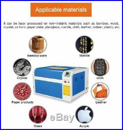 Laser Engraver Cutter 50W CO2 600x400mm Engraving Cutting Machine USB NEW