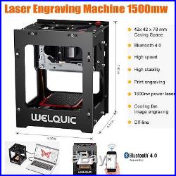 Laser Engraver DIY Engraving Printer Machine Logo 3D Printer Bluetooth For Phone