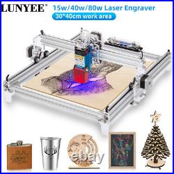 Laser Engraving 80With40W Fixed Focus Laser Head 300400mm Engraving Machine