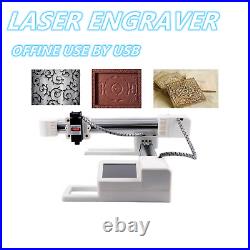 Laser Engraving Cutting Machine Desktop Metal Leather Printer Cutting Engraver