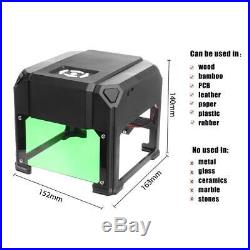 Laser Engraving Machine 2000mW Etching Portable Diy Home Wood Engraver 3D Cnc