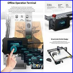 Laser Engraving Machine, Laser Engraver Cutting Machine, 10W Output X7 Pro 50W