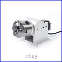 Laser Marking Machine Rotary Axis Chuck 80mm Engraving Machine Rotating Shaft