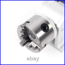 Laser Marking Machine Rotary Axis Chuck 80mm Engraving Machine Rotating Shaft