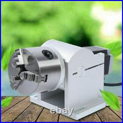 Laser Rotary Axis Chuck 80mm For Laser Engraving Marking Cutting Machine Tool US