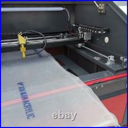 Laser engraver cutter machine 100w ruida 4060 400600mm cnc square linear CO2
