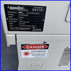 LaserPro L-25 Mercury Laser Engraver with pump, software, materials OBO