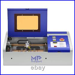 MONPORT 40W CO2 Laser Engraver Marker LightBurn 8x12in K40+ for DIY Home Office