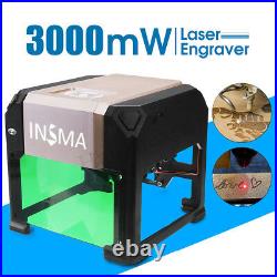 Mini 3000mW USB Laser Engraver DIY Logo Mark Printer Carver Engraving Machine