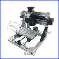 Mini CNC 1610 Mill + 500mw Laser CNC Engraving Machine PCB Milling Wood Router