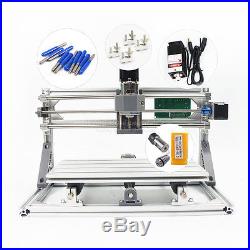 Mini CNC 3018 PRO laser 500mw engraving machine Pcb Milling Woodworking station