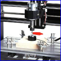 Mini CNC Machine Wood Router Laser Engraving Milling Machine CNC DIY Household