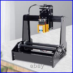 Mini Cylindrical Laser Engraver Can Wood Engraving Machine USB GRBL Control 5.5W
