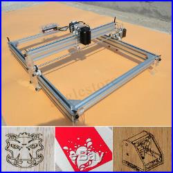 Mini Laser Engraving Machine 40X50CM DIY Logo Cutting 500mW Marking Wood Printer