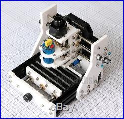 Mini Milling Machine CNC/Laser DIY Desktop 3 Axis Mill Engraving Wood PCB Rubber