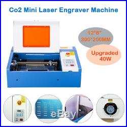 Mini Upgraded 40W Laser Engraver Cutting Machine Crafts Cutter Engraver 128