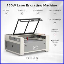 Monport 130w Co2 Laser Engraving Machine 35x55 in Engraver Cutter Autofocus Set