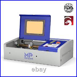 Monport 40W 12x 8 CO2 Laser Engraver Machine LightBurn-Ready w K40+ Motherboard