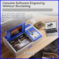 Monport 40W 2.0 Air Assist CO2 Laser Engraver Cutting Engraving Machine 12 X 8