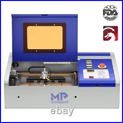 Monport 40W CO2 Laser Engraver CO2 Laser Engraver & Cutter (8 X 12)