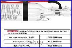 Monport 40W CO2 Laser Tube for K40 Laser Engraver Engraving Engraving Machine