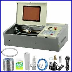 Monport Upgraded CO2 Laser Engraver Cutter 40W 12x8 Cutting Engraving Machine