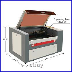 NAIZEA Laser Engraver Cutter 3D Printer Cutting Engraving Machine 50W 12x 20 in