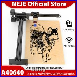 NEJE 2S Plus A40640 CNC Laser Engraving Cutting Machine Engraver cutter real 10W